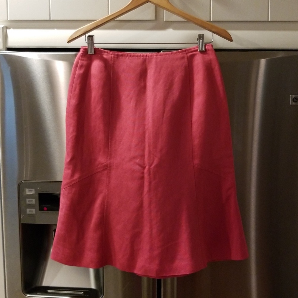 Cute Ann Taylor Linen Skirt size 2